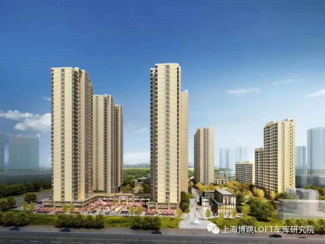 黄浦采用了LOFT车库武汉当代集团春风十里项目现已结构封顶！
